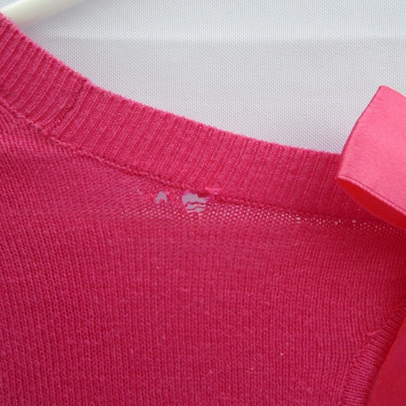 Candies Pink Sequin Sweater Size US Women's S - Picture 6 of 6